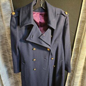Vintage Crawfton Military Trench Coat Men's Union Made Size Small